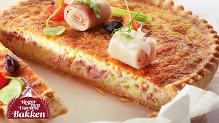 Quiche Lorraine  Roger van Damme Bakken [upl. by Arolf755]