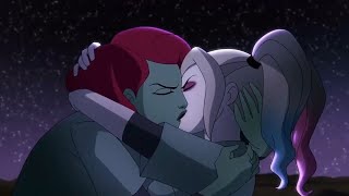 Harley Quinn Kisses Ivy Poison  Harley Quinn 2x07 [upl. by Kcirdneh]