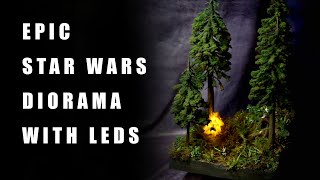 How to build an Epic Star Wars Diorama [upl. by Annaeerb567]