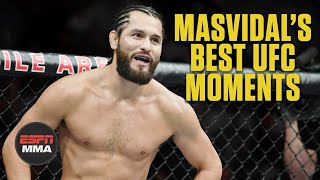 Jorge Masvidals best UFC fights  ESPN MMA [upl. by Ennyroc29]