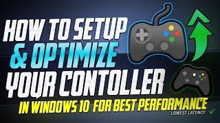 🔧 How To Optimize YOUR Controller for Best Performance in Windows PS4 Dualsense Xbox NO LAG ✅🎮 [upl. by Ayik]