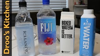 Trying Fiji Icelandic Boxed and Just Waters [upl. by Arac134]