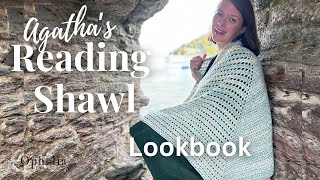 Reading Shawl Crochet Lookbook  Ophelia Talks Crochet [upl. by Rasecoiluj672]