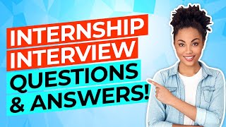 INTERNSHIP Interview Questions And Answers How To PASS a JOB INTERN Interview [upl. by Adnam]