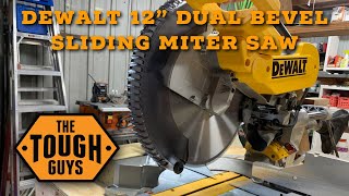 Dewalt 12in Sliding Miter Saw DWS779 Setup amp Review [upl. by Boyes]