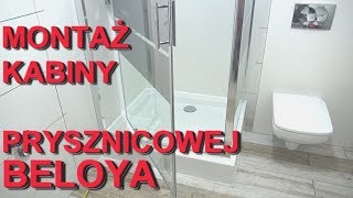 Montaż kabiny prysznicowej BELOYA [upl. by Dukey]