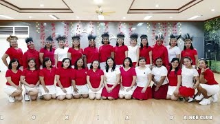 SAJOJO  LINE DANCE  Choreo CAECILIA M FATRUAN GDC MERAUKE PAPUA INA [upl. by Skill629]