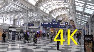 A 4K Video Tour of Chicago OHare International Airport ORD Terminals 13 [upl. by Salter]