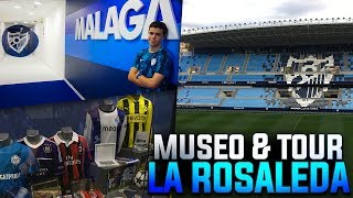 MUSEO y TOUR del ESTADIO LA ROSALEDA  MÁLAGA CF [upl. by Hazen230]