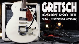 Gretsch G5210T P90 Jet Electromatic  Affordable Electric Guitar Review [upl. by Llednav24]