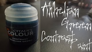 Akhelian Green Contrast Paint Demo [upl. by Delmor944]