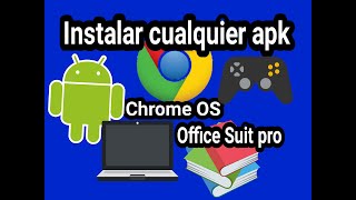 Cómo activar modo desarrollador en CHROMEBOOK instalar cualquier apk Office suit pro [upl. by Einal]