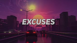 Excuses  AP Dhillon Gurinder Gill amp Intense Music Lyric Video by RMN NATÎ0N [upl. by Refinnaj719]