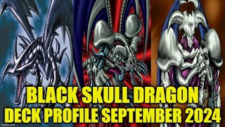 BLACK SKULL DRAGON DECK PROFILE SEPTEMBER 2024 YUGIOH [upl. by Werra701]