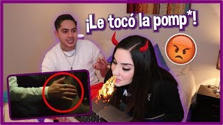 REACCIONANDO A TU NOVIO RECLAMA CON JD PANTOJA 😡 Kimberly Loaiza [upl. by Noirda]