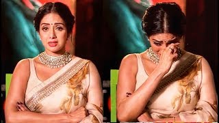 Sridevi Crying In Her Last Interview  Emotional Speech [upl. by Jac352]