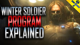 The Winter Soldier Program Explained  MCU Lore [upl. by Weisburgh]