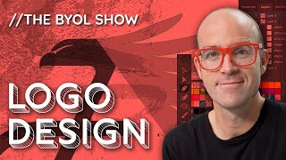 How to Design a Logo for Beginners  BYOL Show EP1 [upl. by Holms]