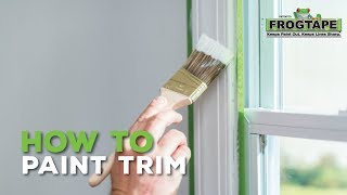 How to Paint Trim [upl. by Atikahc647]