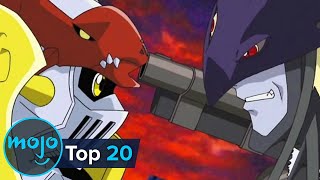 Top 20 Digimon Battles [upl. by Wilen899]