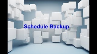 Schedule Backup EaseUS Todo Backup Personal Edition [upl. by Hayton]