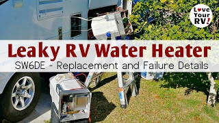 Replacing My Leaking Suburban SW6DE RV Water Heater [upl. by Arikihs452]