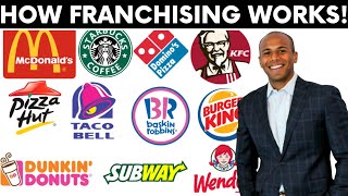 How Franchising Works  Mcdonalds Franchise Example [upl. by Aelber]