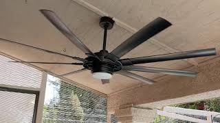 Fanimation Slinger V2 Indoor Outdoor Ceiling Fan with LED 72 inch [upl. by Greg]