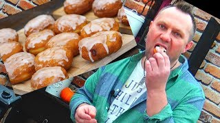 DOMOWE PĄCZKI MEGA PUSZYSTE Z KONFITURĄ Donuts   Oddaszfartucha [upl. by Llevrac]