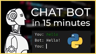 How to create an accurate Chat Bot Response System in Python Tutorial 2021 [upl. by Fesuoy]