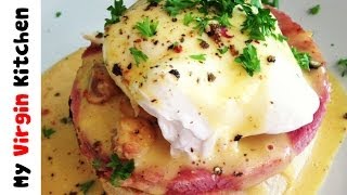 Easy Eggs Benedict Recipe  MYVIRGINKITCHEN [upl. by Kennith170]