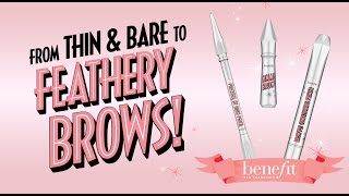 Barely There to Feathery Brow Tutorial [upl. by Liagiba652]