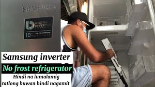 Samsung inverter refrigerator  non frost not cooling  troubleshooting [upl. by Nerland820]