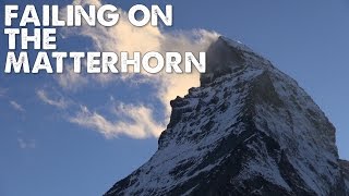 Climbing The Matterhorn is SCARY [upl. by Ilrak]