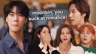 Moonbin gets roasted for 3 minutes by SinB Seungkwan amp Umji 😂 [upl. by Alyar]