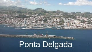 AZORES Ponte Delgada city  São Miguel Island [upl. by Aneerhs]