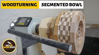 Woodturning Segmented Bowl [upl. by Aun415]