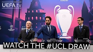 UEFA Champions League Round of 16 Draw [upl. by Chui756]