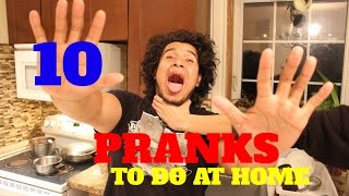 10 EASY PRANKS YOU CAN DO AT HOME  ✔ [upl. by Castara]