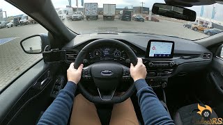 New Ford Kuga 2021 FHEV Hybrid STLine X  POV Test Drive [upl. by Deering657]