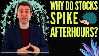 What is After Hours Trading and Why Do Stocks Sometimes Spike AfterHours ☝️ [upl. by Sillyrama]