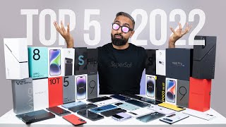 Top 5 BEST Smartphones of 2022 [upl. by Atil603]