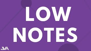 HOW TO SING LOW NOTES  EXERCISES FOR LOW NOTES [upl. by Anitram956]