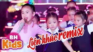 Lk Cháu Lên Ba ♫ Em Đi Mẫu Giáo Đi Học Về Remix ♫♫ Nhạc Thiếu Nhi Remix Vui Nhộn Candy Ngọc Hà [upl. by Zosima]