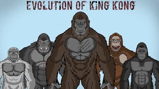 EVOLUTION of KING KONG19332021in movies and tv shows [upl. by Nnov540]