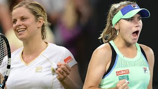 Kim Clijsters vs Sofia Kenin Highlights 2020 [upl. by Franck]