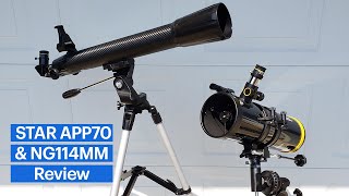 National Geographic STAR APP70 amp NG114MM Dual Telescope Review [upl. by Llekim]