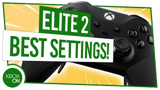 BEST SETTINGS for ELITE 2 CONTROLLER  Xbox Hardware [upl. by Weisbrodt]