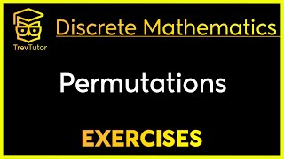 Discrete Mathematics Permutations and Combinations Examples [upl. by Eyram770]