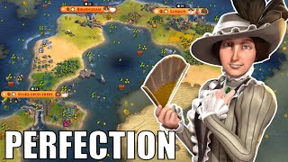 Civ 6  Steam Victoria With The PERFECT England Start – 1 Deity Steam Victoria Civilization VI [upl. by Hidie]